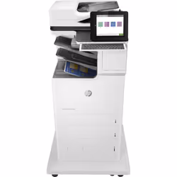 HP Color LaserJet Enterprise Flow Imprimante multifonction M682z, Impression, copie, scan, fax, Laser, Impression couleur, 12 ...