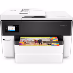 HP OfficeJet Pro Imprimante tout-en-un grand format 7740, Couleur, Imprimante pour Petit bureau, Impression, copie, scan, fax ...