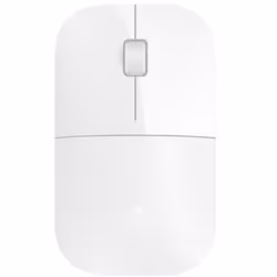 HP Souris sans fil Z3700 blanche, Ambidextre, Optique, RF sans fil, 1200 DPI, Blanc