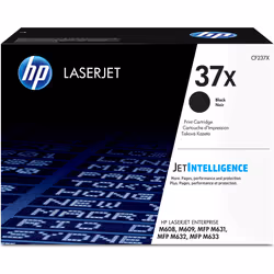 HP Cartouche de toner noir authentique 37X LaserJet grande capacité, 25000 pages, Noir, 1 pièce(s)