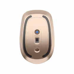 HP Souris sans fil Z5000 Dark Ash Silver, Ambidextre, Bluetooth, Noir, Cuivre, Argent