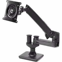 HP Bras pour 2ème moniteur Hot Desk, Pince, 8,26 kg, 68,6 cm (27"), 100 x 100 mm, Réglage de la hauteur, Noir