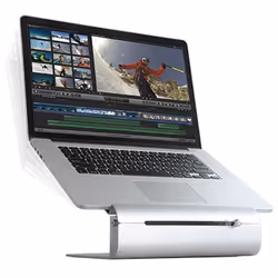 Rain Design iLevel2, Supports de Laptop, Gris, Aluminium, 27,9 cm (11"), 38,1 cm (15"), 38,1 cm (15")