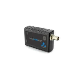 Veracity Highwire convertisseur de support réseau Interne 100 Mbit/s Noir