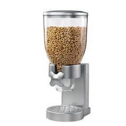 Honey-Can-Do KCH-06119 boîte hermétique alimentaire Ovale Distributeur 0,5 L Argent