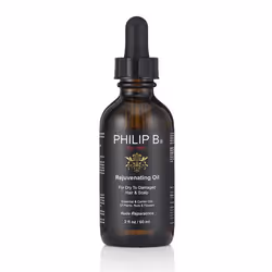 Philip B Rejuvenating Oil, Huile de cheveux, 60 ml, Unisexe, Cheveux secs, Brillant, Olea Europaea (Olive) Fruit Oil, Sesamum ...