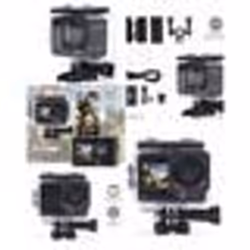 Caméra daction - Nedis - Modèle Wi-Fi - 12MP - Étanche jusquà 30m - Double écran TFT