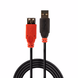 Lindy 42817 câble USB 5 m USB 2.0 USB A Noir - Vue supplémentaire 2