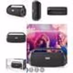 Enceinte Bluetooth amplifiée mobile 90W MEGA BASS / USB +USB-C IPX5 LED RGB -TWS AUX 3.5- ETANCHE SUR BATTERIE