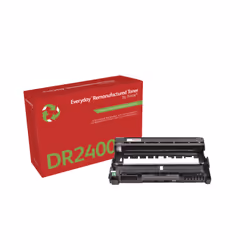 Remanufacturé Everyday Tambour remanufacturé Mono Everyday™ de compatible avec Brother DR2400, Capacité standard, 12000 pages ...