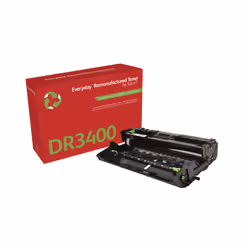 Remanufacturé Everyday Tambour remanufacturé Mono Everyday™ de compatible avec Brother DR3400, Capacité standard, 30000 pages ...