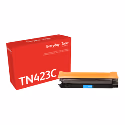 Everyday Toner Cyan ™ de compatible avec Brother TN-423C, Grande capacité, 4000 pages, Cyan