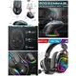 Casque Gamer PC - XPERT - H1500 - Sans fil Bluetooth - RGB - 7.1 Surround Sound