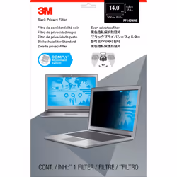 3M Filtre de confidentialité pour ordinateur portable à écran panoramique 14"