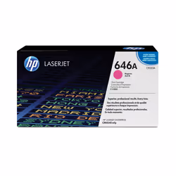 HP 646A toner LaserJet magenta authentique, 12500 pages, Magenta, 1 pièce(s)