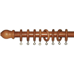 Barre à rideau en bois de cerisier D23 CM.160 CL160-23