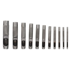 Jeu de poinçons 12 pièces 3 à 19 mm