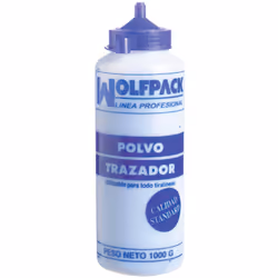 Poudre à tracer Wolfpack - Poids : 1000 grammes. - Couleur bleue. - Valable pour tous les cordeaux.