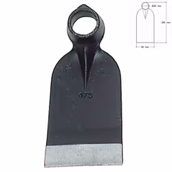 A Forged Tool 08180060, 40 mm, 90 mm, 200 mm, 510 g