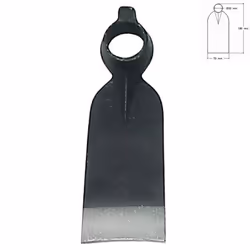 A Forged Tool 08180070, 60 mm, 40 mm, 200 mm, 400 g