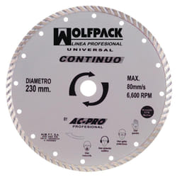 Disque diamant 115 mm. Travail général continu