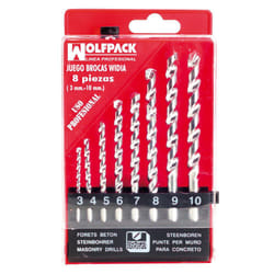 Professional Widia Mallette de perçage 8 pièces - Wolfpack