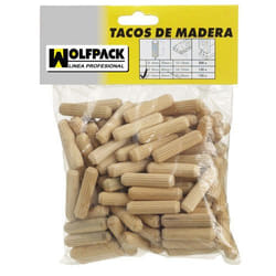 Chevilles en bois 6x30 mm. (Sachet de 50 Pièces)