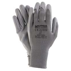 Gants en nitrile/nylon imprégné de 6 po (paire)