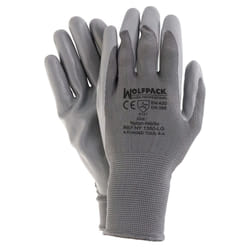 Gants en nitrile/nylon imprégné de 8 po (paire)