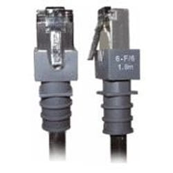 PatchSee Cat6 FTP 0.6m câble de réseau Noir 0,6 m