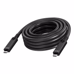 Vision TC 10MUSBC/BL, 10 m, USB C, USB C, USB 3.2 Gen 1 (3.1 Gen 1), 10 Gbit/s, Noir