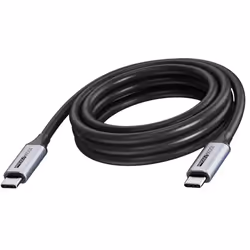 Vision TC 5MUSBC/BL, 5 m, USB C, USB C, USB 3.2 Gen 2 (3.1 Gen 2), 20 Gbit/s, Noir, Gris