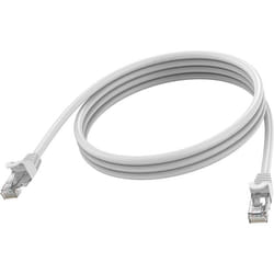 Vision TC 1MCAT6A câble de réseau Blanc 1 m Cat6a U/UTP (UTP)