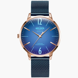 Welder Slim Montre bracelet Unisexe Or rose