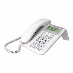 British Telecom BT Decor 2200, Téléphone analogique, Combiné filaire, Haut-parleur, 50 entrées, Identification de l'appelant, ...