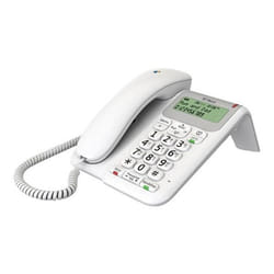 British Telecom BT Decor 2200 Téléphone analogique Identification de l'appelant Blanc