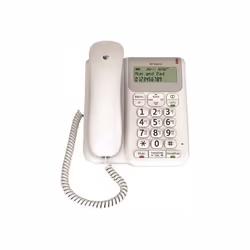 British Telecom BT Decor 2200 Téléphone analogique Identification de l'appelant Blanc