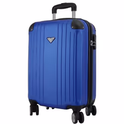Valise Rigide VIDA VR610B - Bleu Jean - S - Small - 40L - 54x34x22cm - 23kg - Doubles Roues - Qualité-Prix