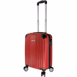 Valise Rigide VIDA VR610B Roues Doublons Qualité-Prix (Rouge S - Small - 40L - 54x34x22cm - 23kg)
