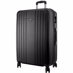 Valise Rigide VIDA VR610B Roues Doublons Qualité-Prix (Noir L - Large – 124L - 78x51x31cm - 42kg)