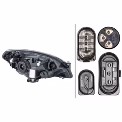 Projecteur principal HELLA 1EJ 010 672-011, gauche