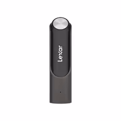 Lexar JumpDrive P30, 128 Go, USB Type-A, 3.2 Gen 1 (3.1 Gen 1), 450 Mo/s, Slide, Noir, Gris