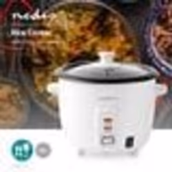Cuiseur à Riz 300 W 06 L Blanc PANIER CUIT VAPEUR