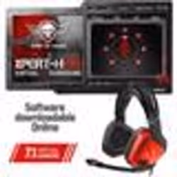 Casque Gamer - XPERT - H100 - 7.1 Virtual Surround - Rouge - USB avec LED