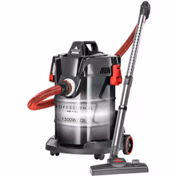 Aspirateur bidon eau & poussière BISSELL 2026M Capacité max. poussière (L) : 23 Couleur : Inox Poids (kg) : 7.3 Puissance (W) ...