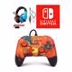 Manette et casque - Nintendo - Charizard Vortex - Filaire - PRO-H3 Edition - 50 mm