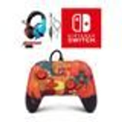 Manette et casque - Nintendo - Charizard Vortex - Filaire - PRO-H3 Edition - 50 mm