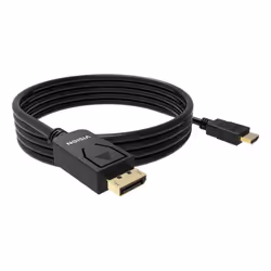 Vision TC 2MDPHDMI8K/BL câble vidéo et adaptateur 2 m DisplayPort HDMI Noir - Vue supplémentaire 4