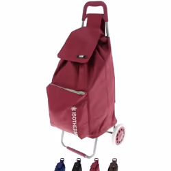 Caddie Chariot de courses VIDA CV605 2 Roues POCHE ISOTERME léger pratique solide pas cher qualitatif grosse contenance
