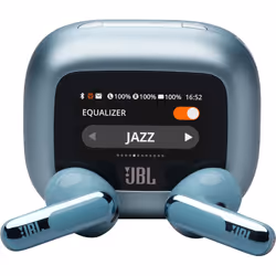 JBL Live Flex 3, Sans fil, 20 - 40000 Hz, Appels/Musique/Sport/Au quotidien, 72,7 g, Casque, Bleu